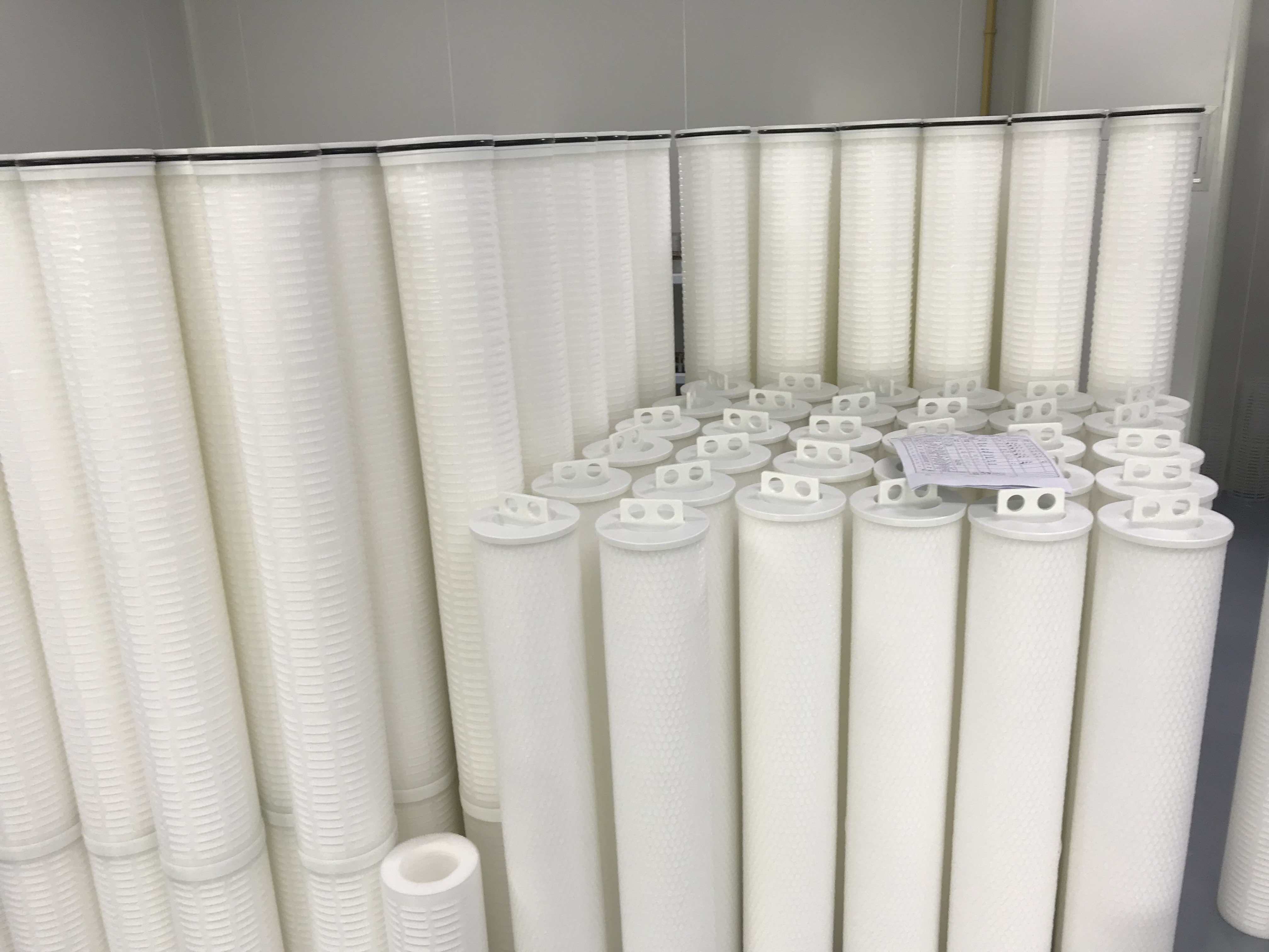 PP จีบ 100 ไมครอน 40 "5.5㎡ High Flow Filter Cartridge