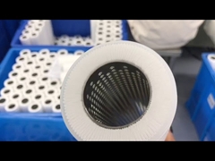 Micro pleated filters with SS304 center core