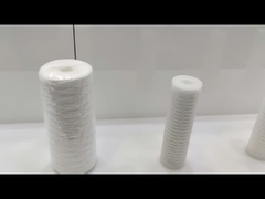 10in-40in กระปุกกรองน้ําดื่มที่มีสื่อพอลิโพรพีเลนสําหรับสื่อรองรับ