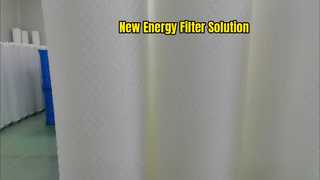 ประสิทธิภาพ 99.8% ใยแก้ว PP 60 นิ้วตลับกรองการไหลสูง