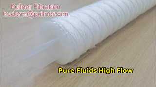 ตลับกรองแผลสตริงการกรองการไหลสูง