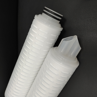 80C อุณหภูมิการทํางานสูงสุด คาร์ทริจการกรอง pleated สําหรับการกรองอุตสาหกรรม