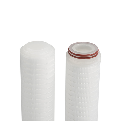 PLZ Membrane PP Pleated Filter Cartridge เหมาะสำหรับอนุภาคแขวนลอยสูง