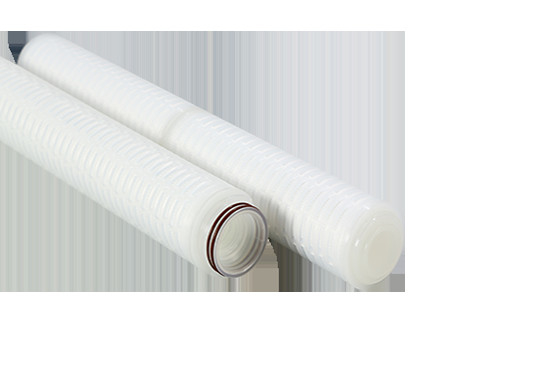 คาร์ทริจกรองกรอง pleated อัตราการไหลสูงสําหรับการ sterilization น้ําร้อนไหล 85C / 30 นาที