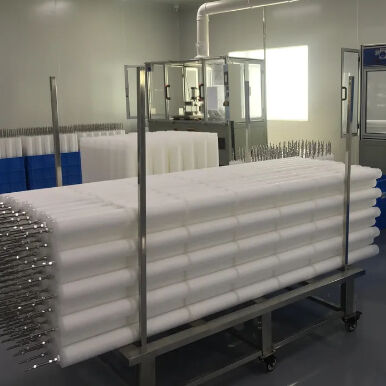 PHFZ ซีรีส คาร์ทริจกรองกรอง pleated Backflushable สําหรับการกําจัดเหล็กในโรงงานไฟฟ้า น้ําหมุนกับ 40 "และ 30" การออกแบบ welded