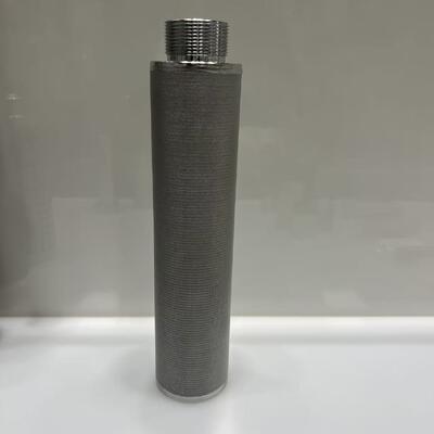 10 นิ้ว 316L สแตนเลส Sintered Mesh Filter Cartridge ด้วยอุณหภูมิสูงและความทนทานต่อการกัดกร่อนสําหรับการใช้งานระดับสูง