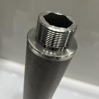 10 นิ้ว 316L สแตนเลส Sintered Mesh Filter Cartridge ด้วยอุณหภูมิสูงและความทนทานต่อการกัดกร่อนสําหรับการใช้งานระดับสูง