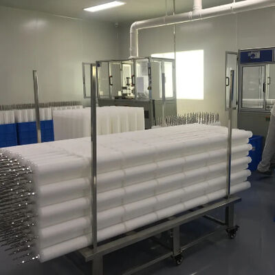 ไส้กรองแบบจีบสำหรับน้ำคอนเดนเสทของโรงไฟฟ้าขนาด 70 นิ้ว พร้อมไส้กรองโพลีโพรพิลีนสำหรับการกรองอัตราการไหลสูง