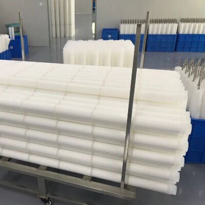 ไส้กรองแบบจีบสำหรับน้ำคอนเดนเสทของโรงไฟฟ้าขนาด 70 นิ้ว พร้อมไส้กรองโพลีโพรพิลีนสำหรับการกรองอัตราการไหลสูง