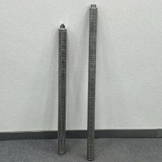 กล่องกรองกรองพลิ๊ตจากสแตนเลสไฟเบอร์เฟลท์ มีความสามารถในการเก็บฝุ่นสูง