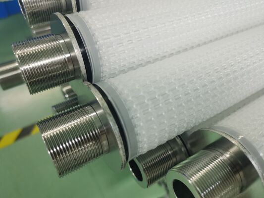 กล่องกรองระบายความเร็วสูงแบบสตริงแวน (String Wound) ด้วยโครงสร้างผงผึ้ง สําหรับโรงงานบําบัดน้ําทะเล