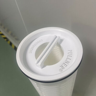 คาร์ทริจกรองไหลสูง 40 นิ้ว มีอัตราการไหล 110M3/H และสื่อกรอง PP สําหรับการบําบัดน้ํา