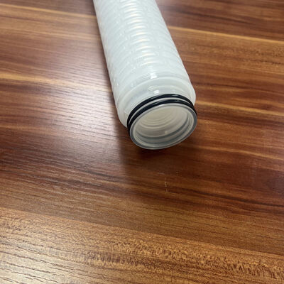 ไส้กรองน้ำ PP แบบจีบ High Flow ขนาด 30 นิ้ว พร้อมวัสดุโพลีโพรพิลีน 0.45 ไมครอน สำหรับกรองน้ำ