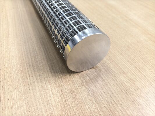 316L สแตนเลส ปลอตกรองกรองที่มีพื้นที่กรองขนาดใหญ่และความทนทานต่ออุณหภูมิสูง