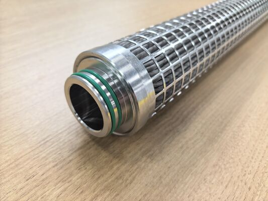 316L สแตนเลส ปลอตกรองกรองที่มีพื้นที่กรองขนาดใหญ่และความทนทานต่ออุณหภูมิสูง