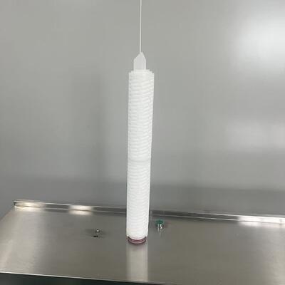 20inch High Density Pleated Polypropylene Filter Cartridge with 0.1-20um Micron Filtration