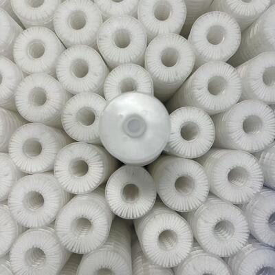 เครื่องกรองก๊าปซูล PP สําหรับการบําบัดน้ําด้วยไมครอนที่สามารถปรับแต่งได้, อินเตอร์เฟซ NPT มาตรฐานและการสร้างพอลิโปรพีเลน