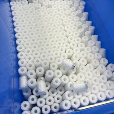 เครื่องกรองก๊าปซูล PP สําหรับการบําบัดน้ําด้วยไมครอนที่สามารถปรับแต่งได้, อินเตอร์เฟซ NPT มาตรฐานและการสร้างพอลิโปรพีเลน