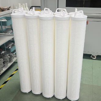 PHFM Series High Flow Filter Cartridge กว้าง 6.5 นิ้ว เครื่องกรองก่อนกรอง RO แบบพลาสติก