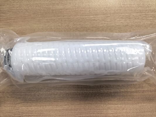 ตลับกรอง PVDF ทนต่อการกัดกร่อนพร้อมความทนทานต่ออุณหภูมิสูงและเมมเบรน PTFE Hydrophilic สำหรับการกรองสารเคมี